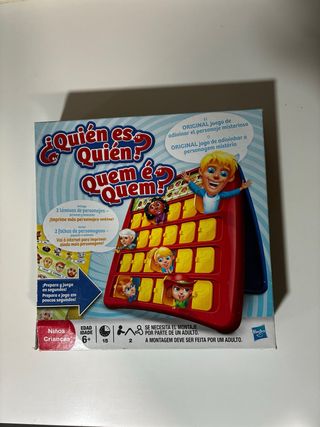 Juego de mesa ¿Quién es Quién? / Quem é Quem?