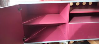 IKEA MOSTORP Mobile TV Rosa Fuori Catalogo