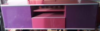 IKEA MOSTORP Mobile TV Rosa Fuori Catalogo