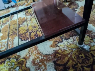 Mueble bar antiguo madera y metal