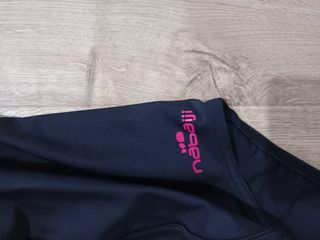 Bañador premamá Nabaiji Talla 42 Negro/Rosa