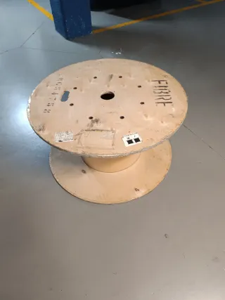 Bobinas de madera para mesa