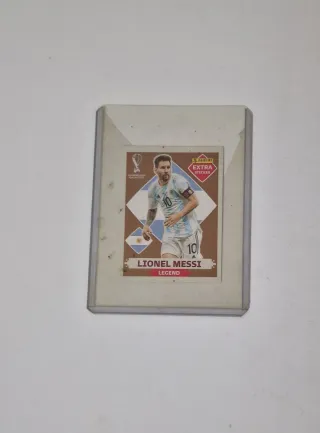 Carta Panini Lionel Messi Extra Sticker