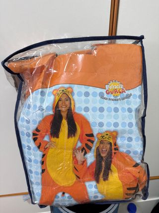 Disfraz Tigre GUIRCA Talla Única Naranja/Amarillo