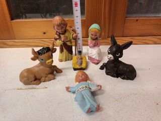 Pessebre, belen pesebre , cabezones