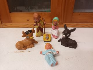 Pessebre, belen pesebre , cabezones