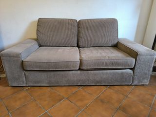 Sofá Kivik 2 plazas Pana Marrón Ikea