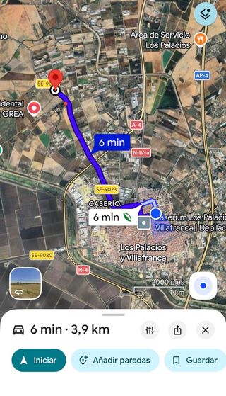 Terreno Rustico en Los Palacios