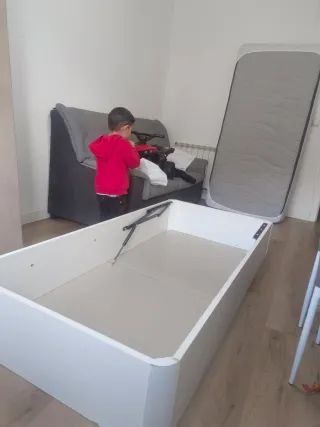 Canapé madera 90x1,90