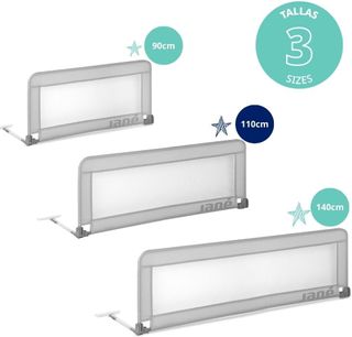 Jané Barrera de Cama Abatible, Largo 110 cm, Bolsa