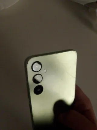 Telefono Samsung Grigio/Verde