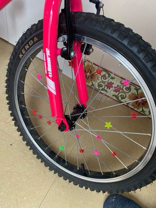 Bicicleta infantil rosa