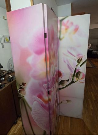 Biombo separador de madera NEGOCIABLE