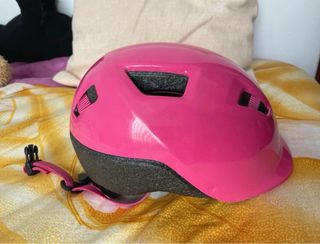 Casco Bicicleta Infantil Btwin Rosa