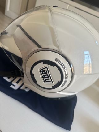 Casco AGV Fluid Blanco Talla XS