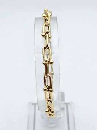 Pulsera de Oro 18K, Tipo Tiffany, Hardwear, 6,8gr