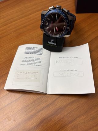 Reloj Festina Connected Azul y Plateado