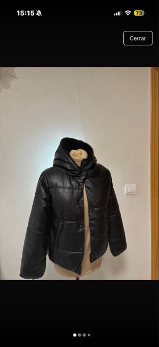 Chaqueta Zara Negra Talla 14 o XS)