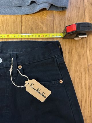 Levi's 501 Jeans Neri Vintage Relaxed Fit W28 L32