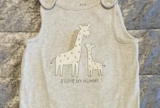 Pelele bebé  jirafas