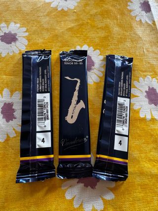 3 Cañas Saxo Tenor Vandoren Tradicional nº 4