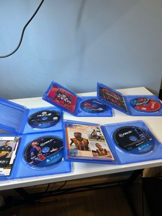 Lote 5 Juegos FIFA PS4
