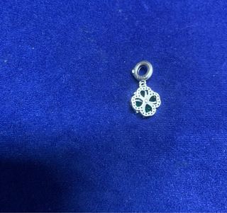 Charm Trébol Suerte Plata Pulsera Pandora o collar
