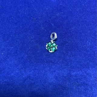 Charm Trébol Suerte Plata Pulsera Pandora o collar