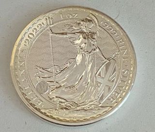 Britannia 3 oz Plata 2022
