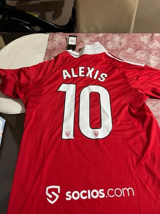Camiseta Sevilla FC de Alexis Sánchez TALLA S