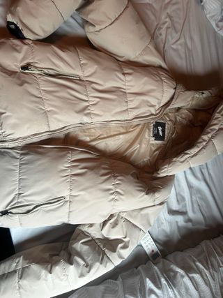 Chaquetón Pull&Bear Beige