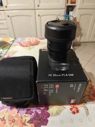Sony FE 35mm F1.4 GM Obiettivo