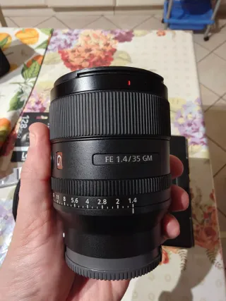 Sony FE 35mm F1.4 GM Obiettivo