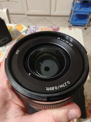 Sony FE 35mm F1.4 GM Obiettivo