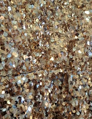 Vestido Dorado de Lentejuelas - Eventos y Fiesta