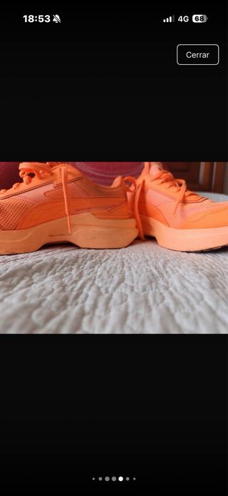 Zapatillas Puma Naranja Talle 37.5