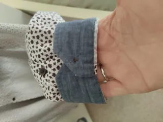 Camisa Zara Man Estampada Talla M