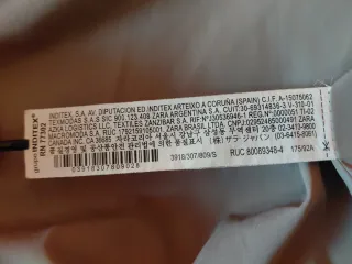 Chaqueta Zara Gris Talla S