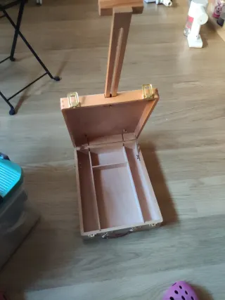 Caballete de mesa de madera