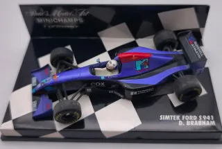 SIMTEK FORD S941 D. BRABHAM 1:43 MINICHAMPS