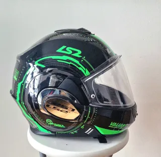 Casco LS2 Valiant II Negro/Verde
