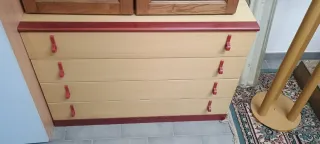 Cameretta componibile con cassetti