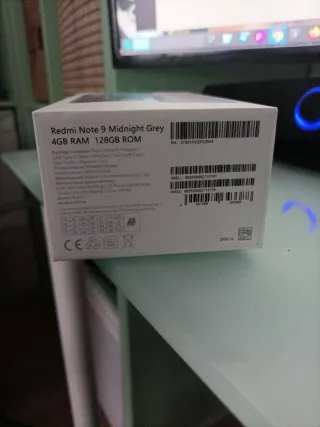 Xiaomi Redmi Note 9 Impecable + Custodia Inutilizzata