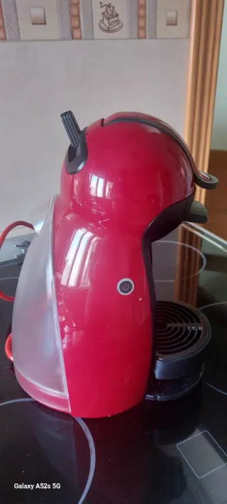 Cafetera Eléctrica Roja