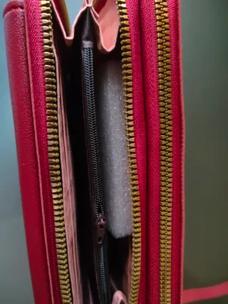 Bolso bandolera Color burdeos