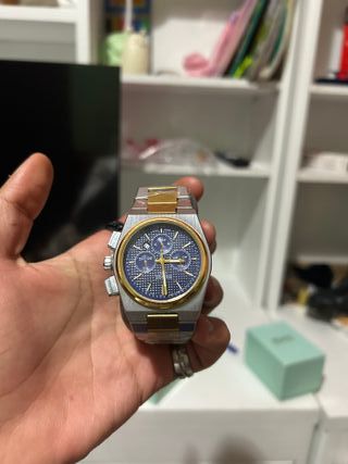 Reloj Tissot Azul y Dorado