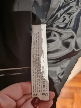 Chaqueta Anorak Negra Hombre