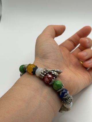 Pulsera estilo pandora multicolor