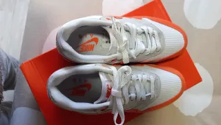 Nike Air Max 1 Gris Naranja