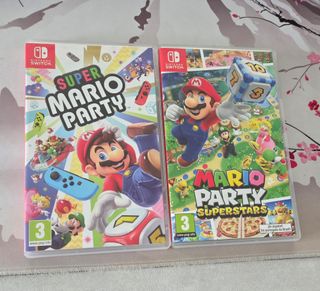 Super Mario Party y Mario Party Superstars Switch